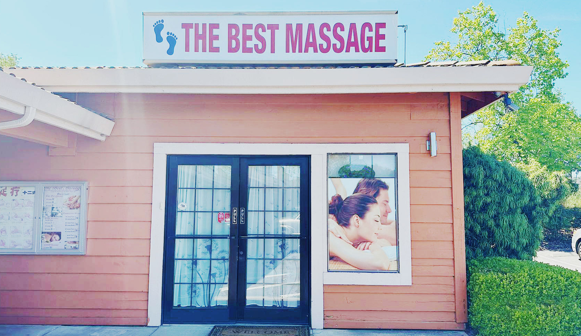 The Best Massage North Auburn entrance