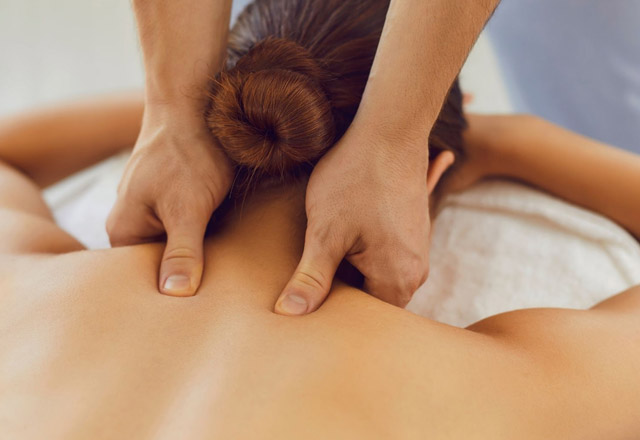 Relaxing body massage